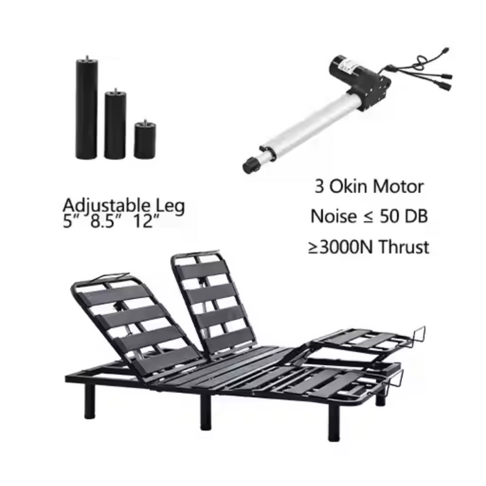 SomnaFlex Ascend Electric Adjustable Bed