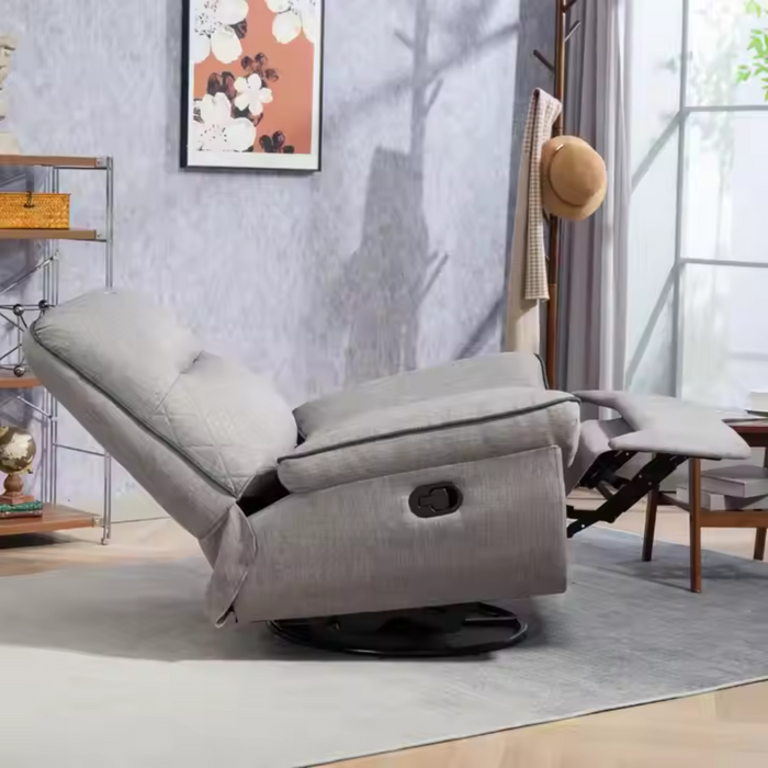 GlideNest Serenity Swivel-Rocking Recliner